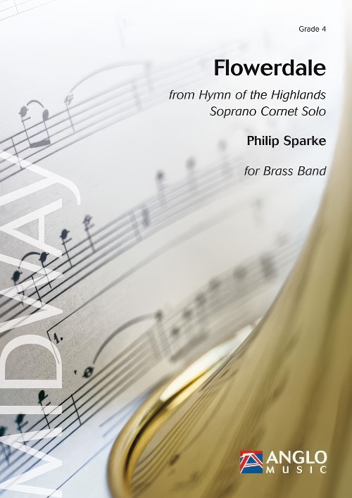 Flowerdale (from Hymn of the Highlands) (Soprano Cornet Solo with Brass Band - Score and Parts)